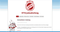 Desktop Screenshot of ht16-judo.de