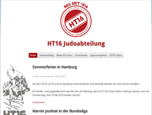 Tablet Screenshot of ht16-judo.de
